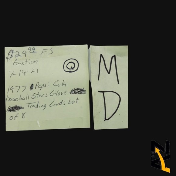 1977 Pepsi Cola Baseball Stars Glove Trading Cards Lot Of 8 - Picture 12 of 12